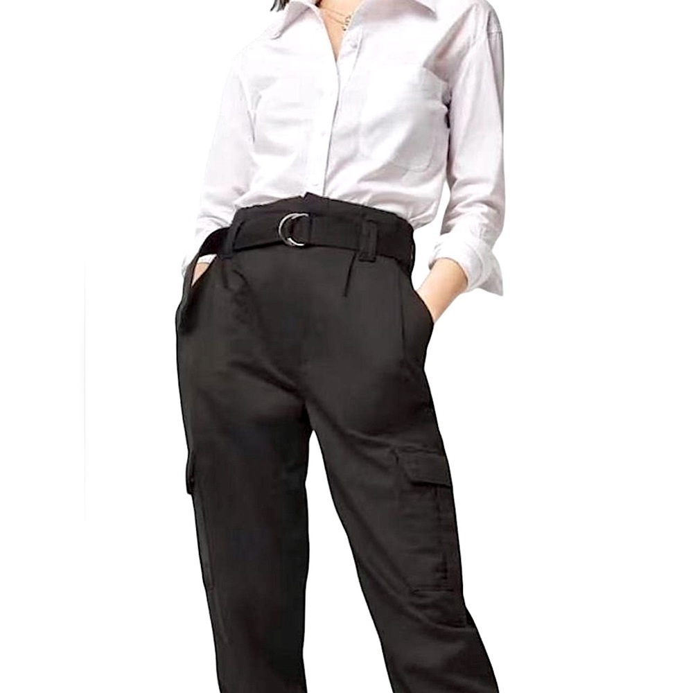 NWT~Tailored High Rise Cargo/Utility Joggers
